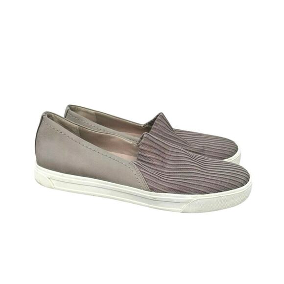 Naturalizer Women’s Brogan Stretch Slip-On Sneakers Size 11 Taupe - Picture 1 of 12